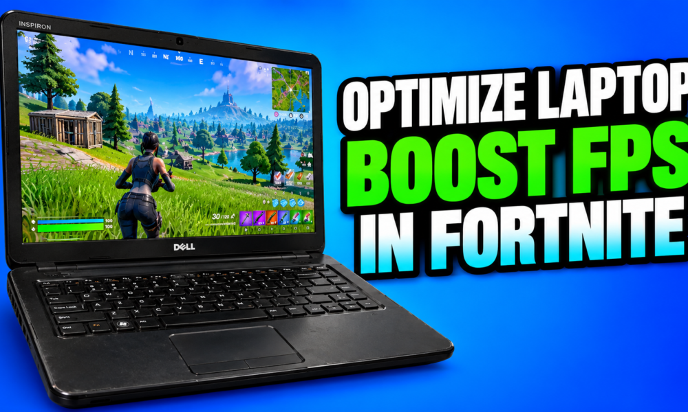 How to OPTIMIZE your LAPTOP for FORTNITE to BOOST FPS📈
